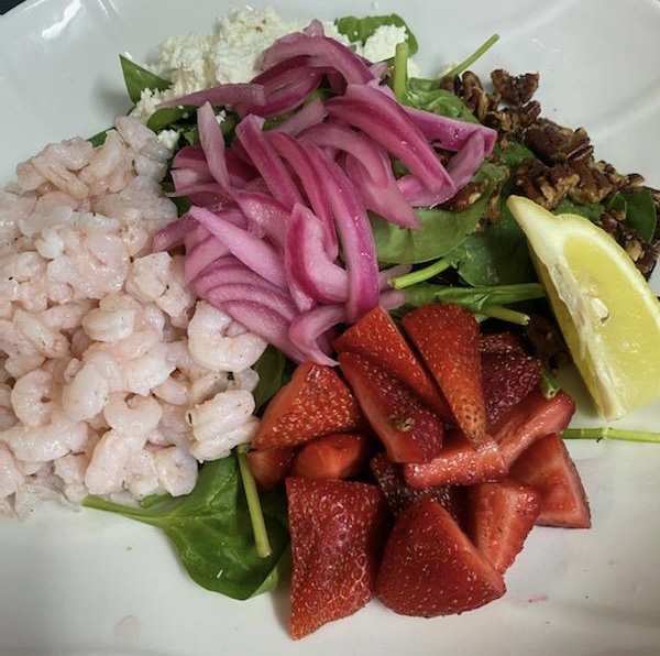 Bay Shrimp Strawberry Salad
